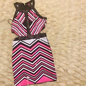 CutOut Waist Sequin Dress